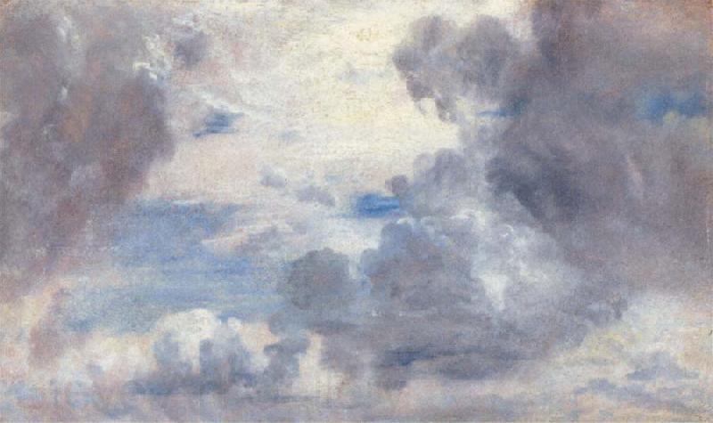 John Constable Cloud study France oil painting art